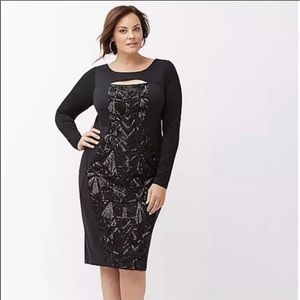 Lane Bryant LBD with Sequins